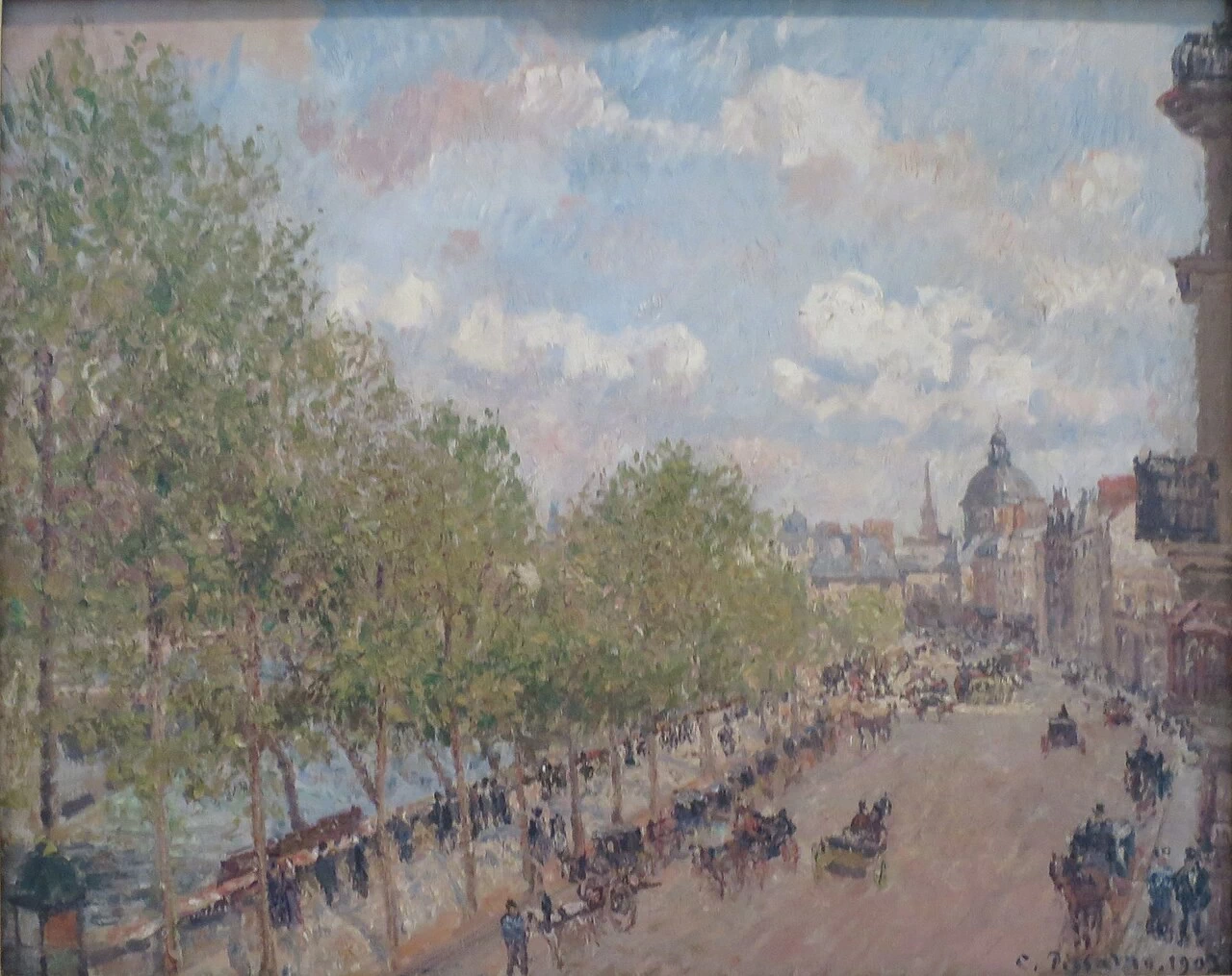 Quai Malaquais, pomeriggio soleggiato - Hermitage, San Pietroburgo